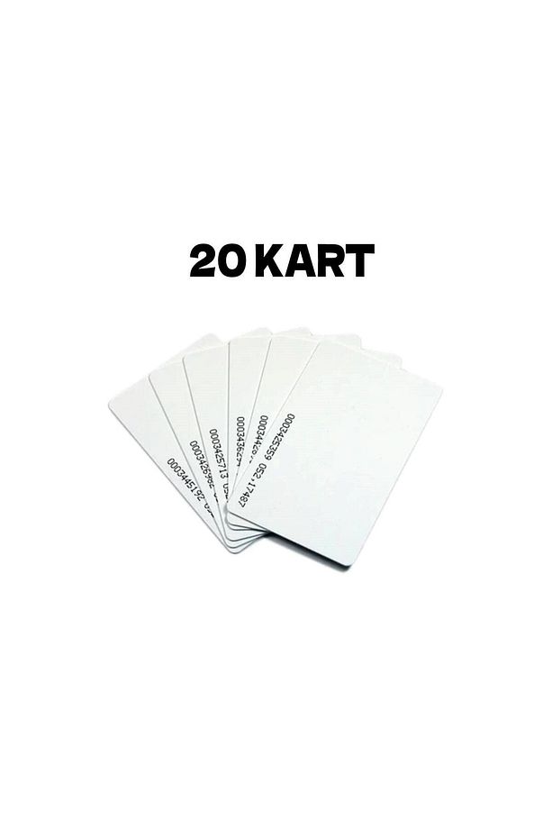 Proximity Kart 125 Khz Göstergeç Kart -20 Adet - 1
