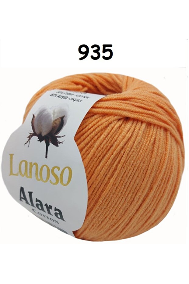 Lanoso Alara Punch & Amigurami Yarn (50Gr) - Color: 935