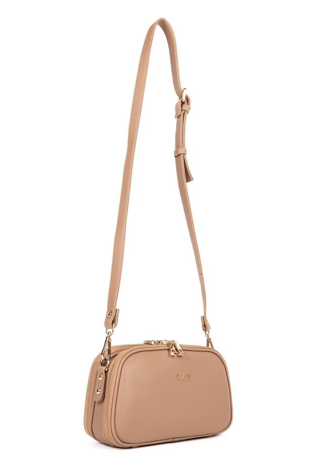 Vona Bags Women's Shoulder Crossbody Bag Mv124 Mink