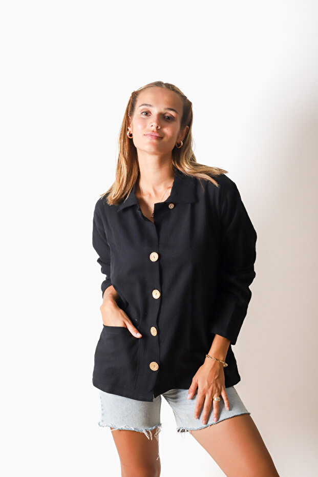 Mevsimlik Gömlek Ceket - 1