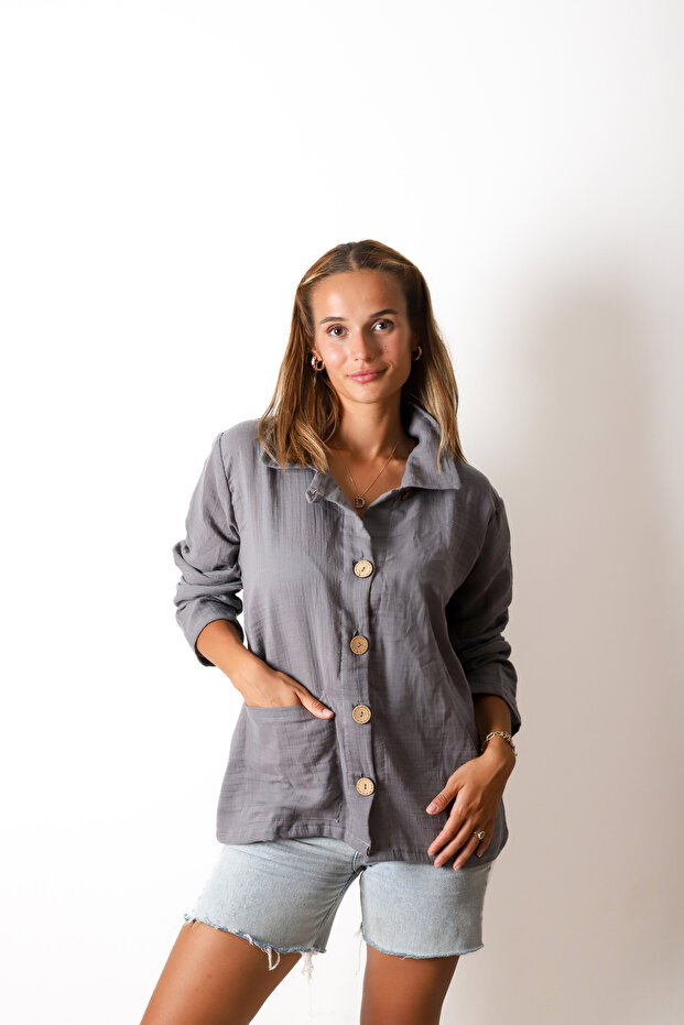 Mevsimlik Gömlek Ceket - 1