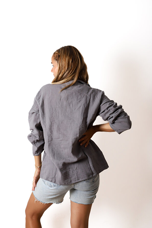 Mevsimlik Gömlek Ceket - 2