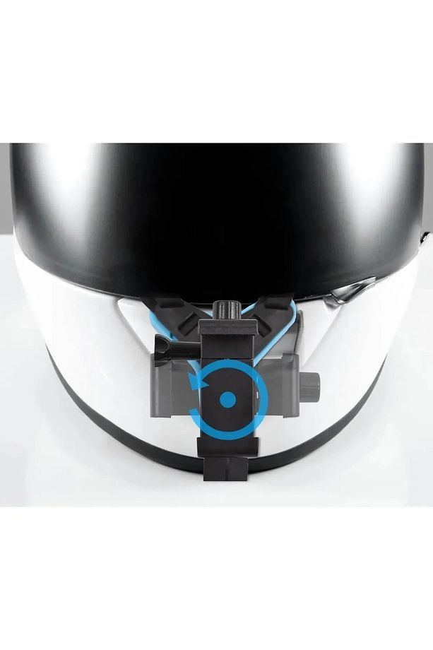 Kask Telefon Aksiyon Kamera  Bağlantı Aparatı Ayarlanabilir ÇİFT BAŞLIKLI VE YEDEK LASTİKLİDİR - 8