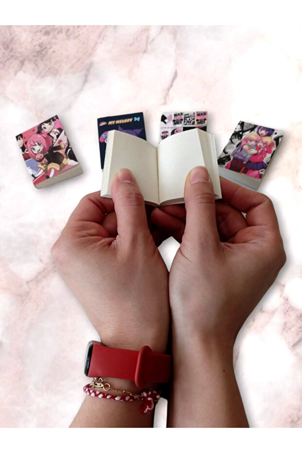 مجموعة من 5 دفاتر ملاحظات صغيرة تحت عنوان الرسوم المتحركة، دفتر ملاحظات صغير، دفتر ملاحظات صغير، مجموعة دفاتر ملاحظات أنيمي بدون خطوط - 2