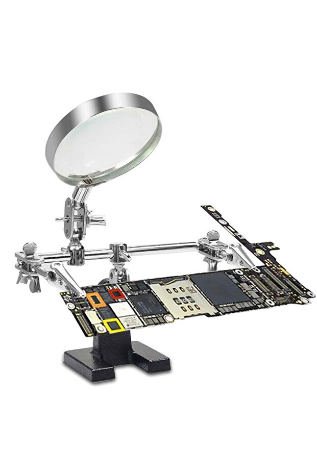 Üçüncü El Elektronik PCB Kart Tutucu Büyüteçli - 1