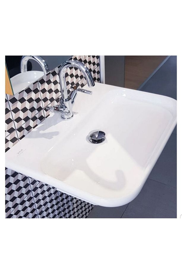 Mod Lavabo 80 cm - Tek Armatür Delikli - 3