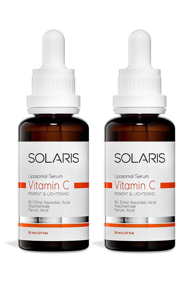 Leke Karşıtı C Vitamini Cilt Serumu 30 ml x 2 Adet (3% Ethyl Ascorbic Acid ve Niacinamide) - 1