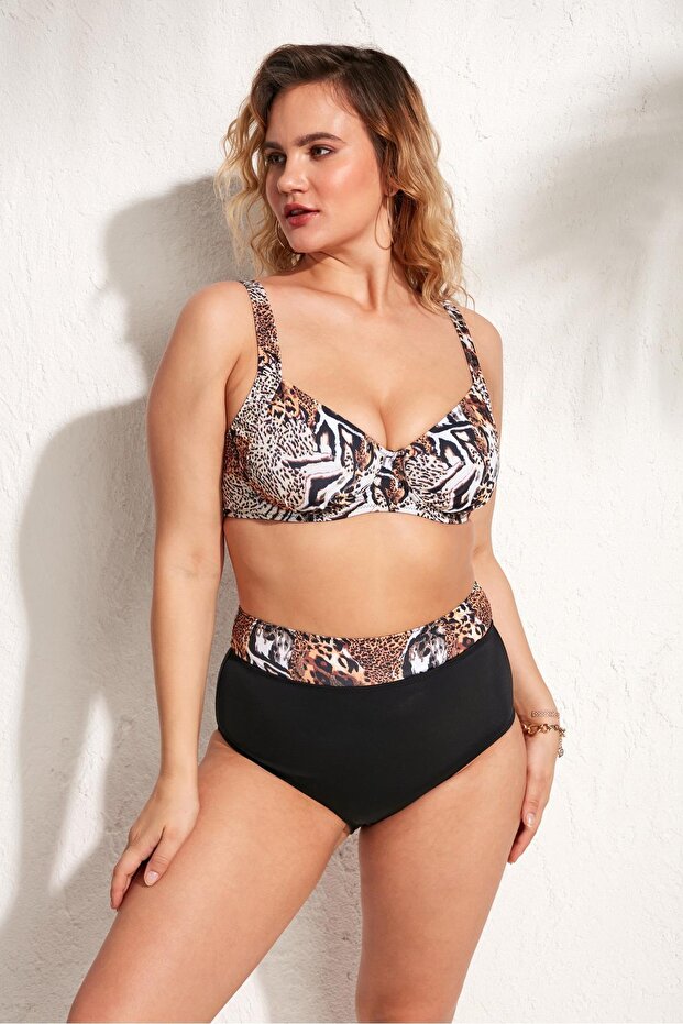 OlaChicas Leopar Minimizer Bikini - 1