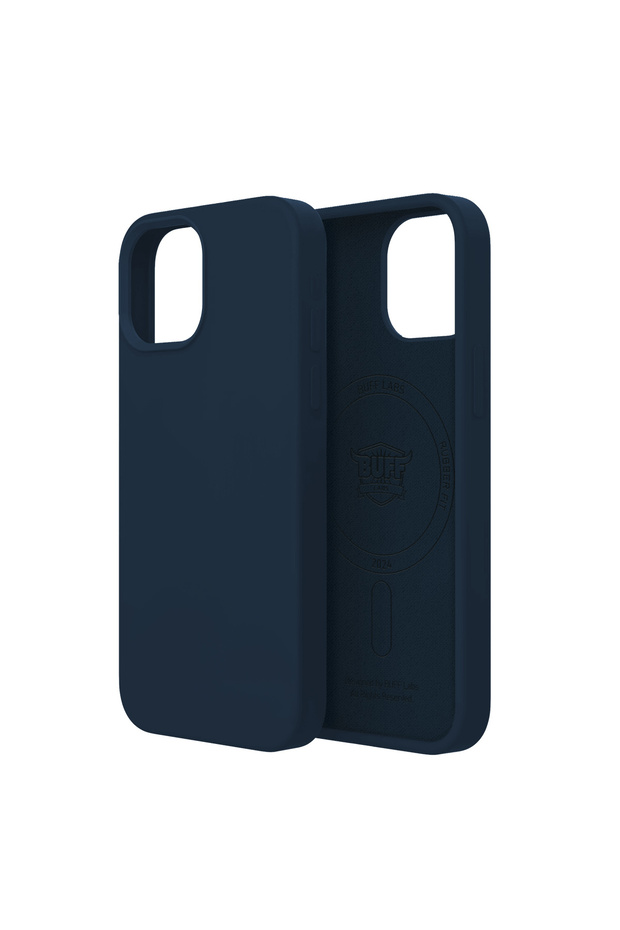 Buff iPhone 15 Pro Max Magsafe Rubber Fit Blue - 4