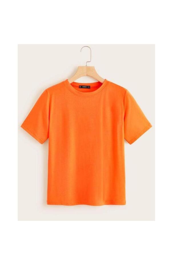Oversize Tshirt Geniş Kalıp Düz Basic Tshirt