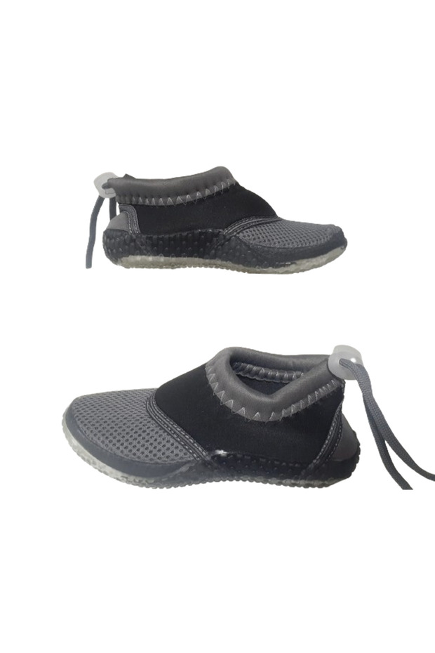 Serebian Boys' Gray-Black Sea Beach Shoes Srb66-987