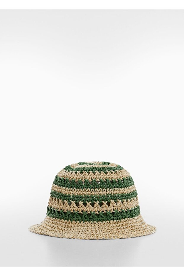 Doğal elyaflı bucket şapka - 2