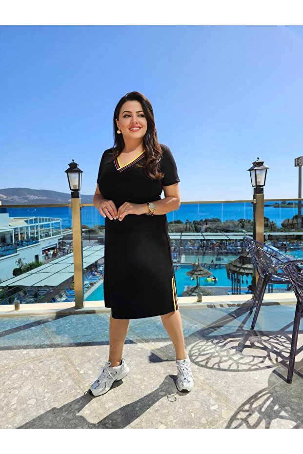 فستان إليسا مقاس كبير