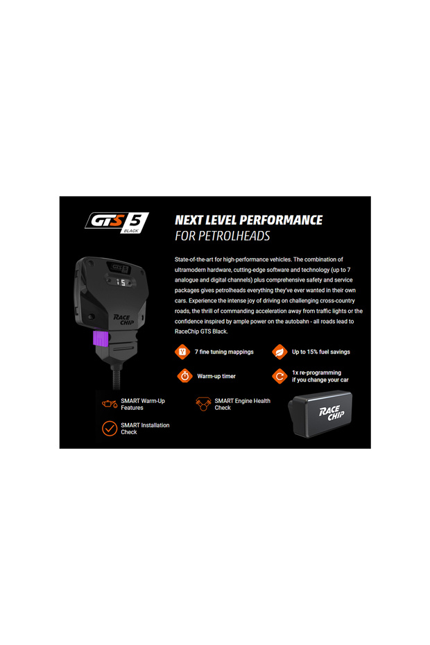 GTS Black Audi A6 (C7) 2.0 Tfsi 252 HP Chip Tuning Power Box +67 HP, + 99 NM Torque - 3