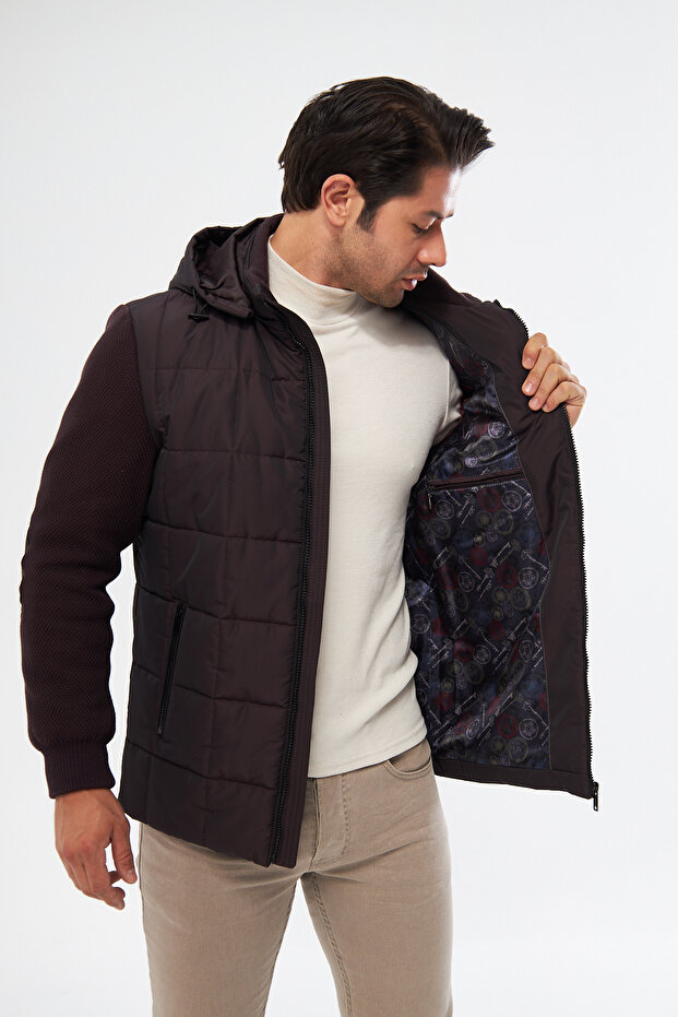 COMPIERE KOL TRİKOLU KAPÜŞONLU MONT - 8