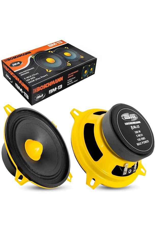 Bm-13 Oto Midrange 13cm 500 Watt 2 Adet - 1
