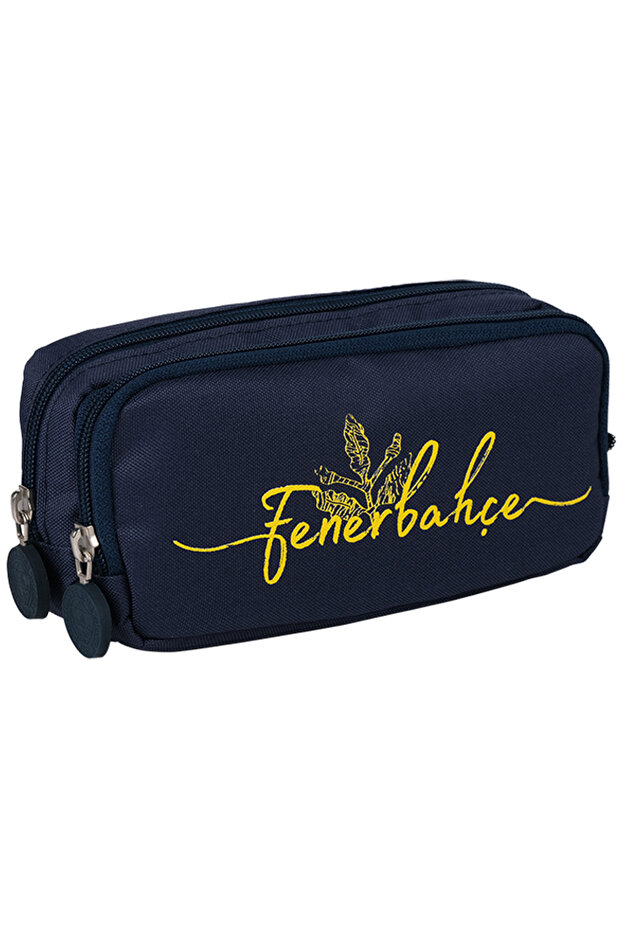 Licensed Double Compartment Navy Blue Original Pen Holder