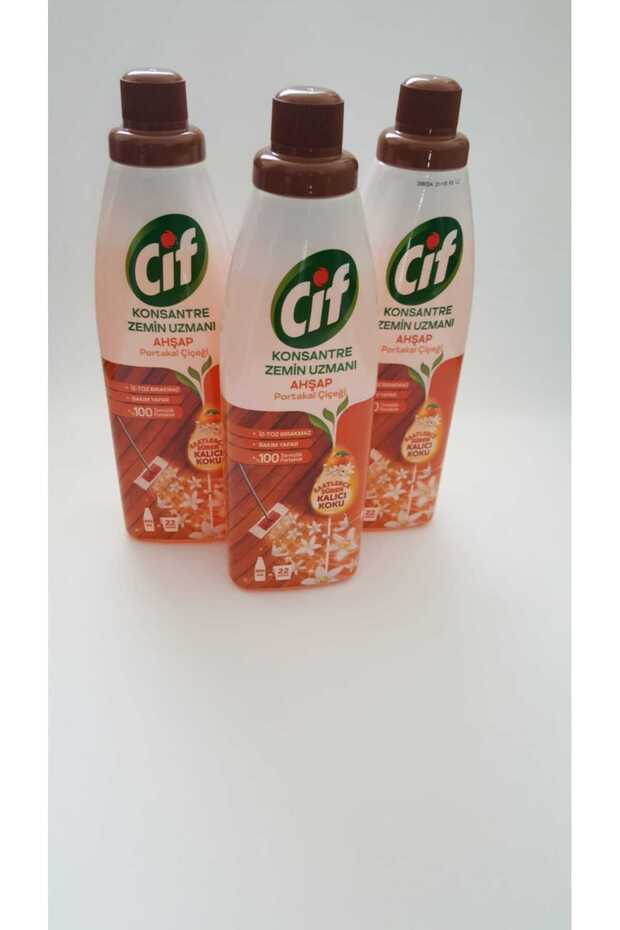 CİF AHŞAP Konsantre Zemin Uzmanı /Portakal Çiçeği ( 895 ml ) / 3 ADET X 895 ml. - 1