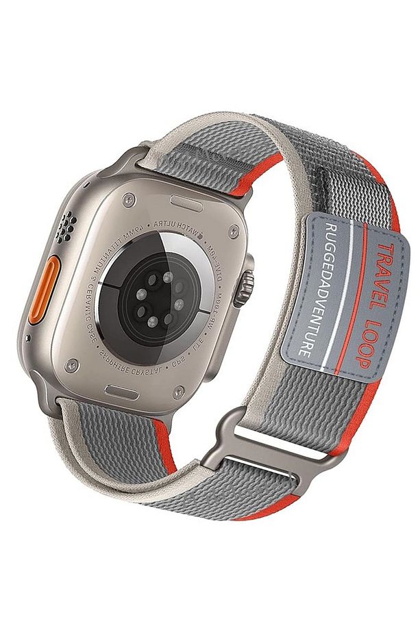 Watch Ultra Series 9 8 7 6 5 4 3 2 1 SE Nike 38-40-41mm Uyum Kordon UPGRATED Travel Loop Kumaş - 1