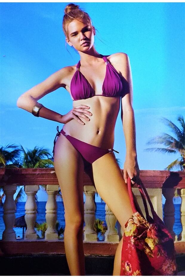 مثلث بيكيني مجموعة الأرجواني - 3