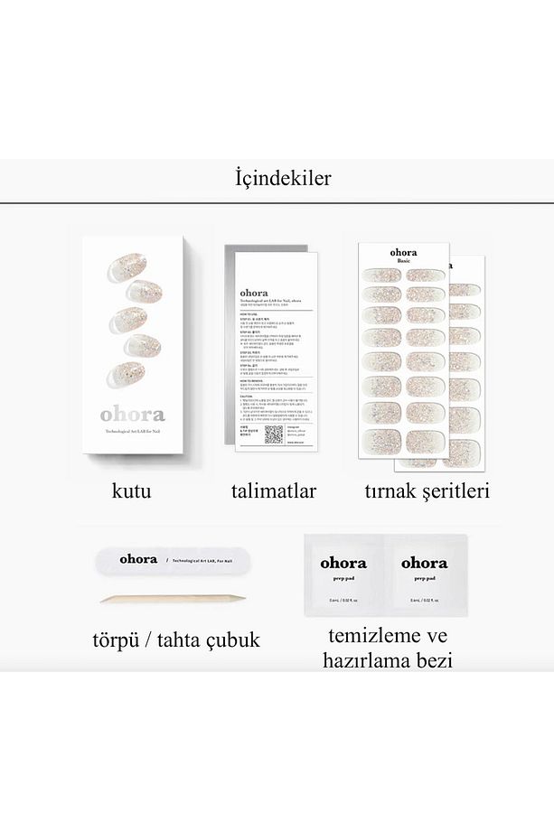 N Sparkle Glam Jel Tırnak 30 Adet, 2 Kullanım - 7
