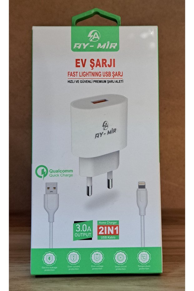 Ev Şarjı Fast Lightning Usb Şarjı