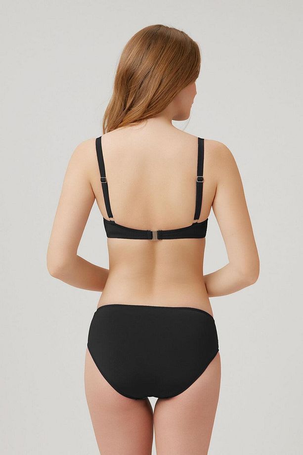 Kapsız Telli Arella Drapeli Toparlayıcı Bikini - 3