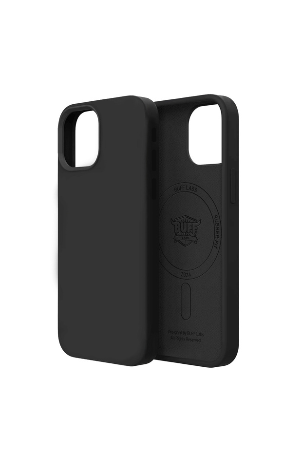 Buff iPhone 15 Pro Max Magsafe Rubber Fit Black - 4