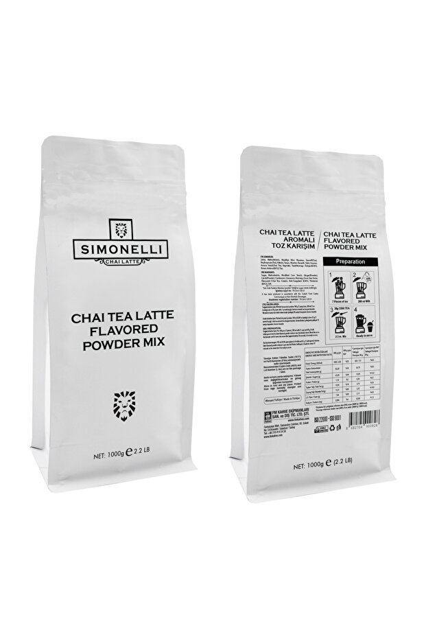 Chai Tea Latte 1000 G Paket - 3