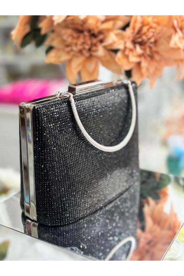 EVENING DRESS BAG BUCKET MODEL STONED WEDDING INVENTION SPECIAL DAYS
