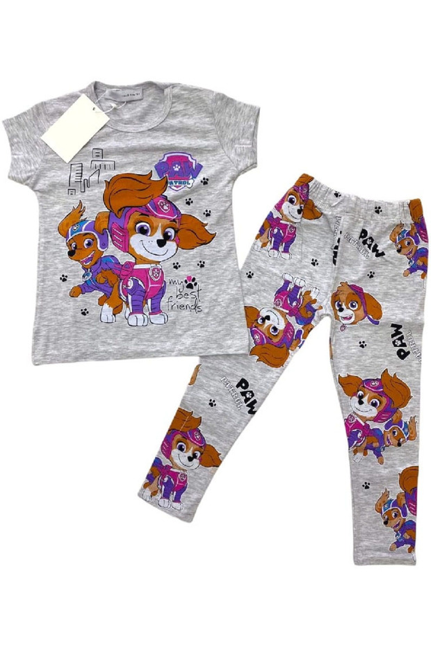 Girls' Very Beautiful Quality Combed Cotton Character Combed Cotton Set