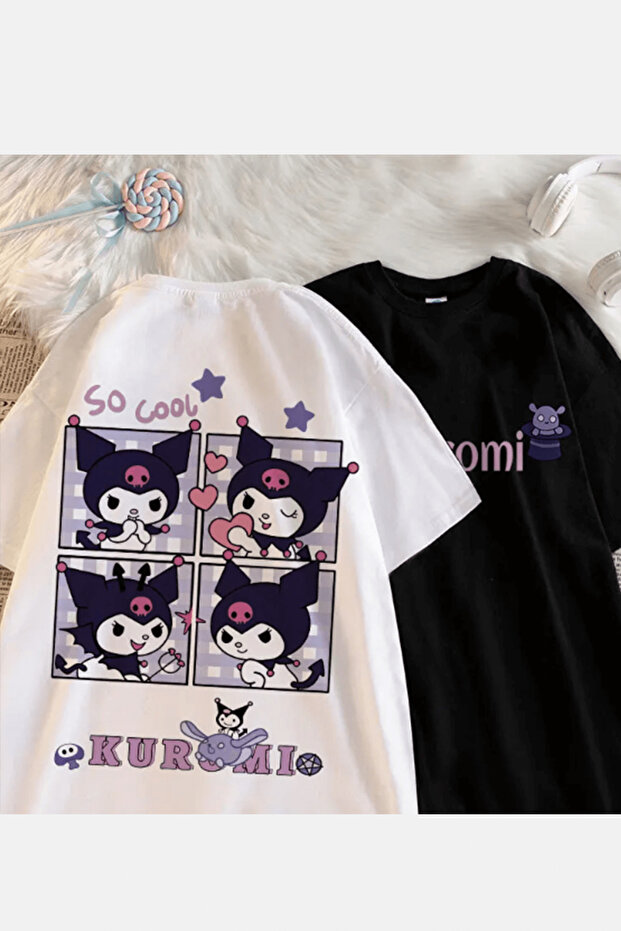 Kuromi Kolaj Tişört - 1