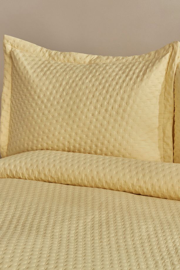 Breeze Soft Çift Kişilik Yatak Örtüsü Sarı - 3