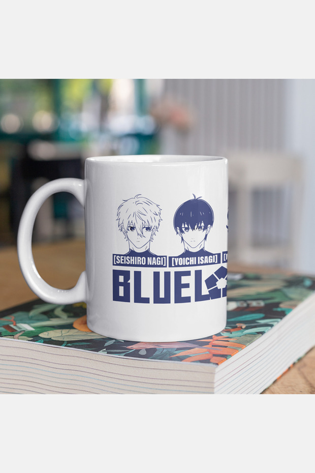 كوب ذو قفل أزرق للوجه - 2