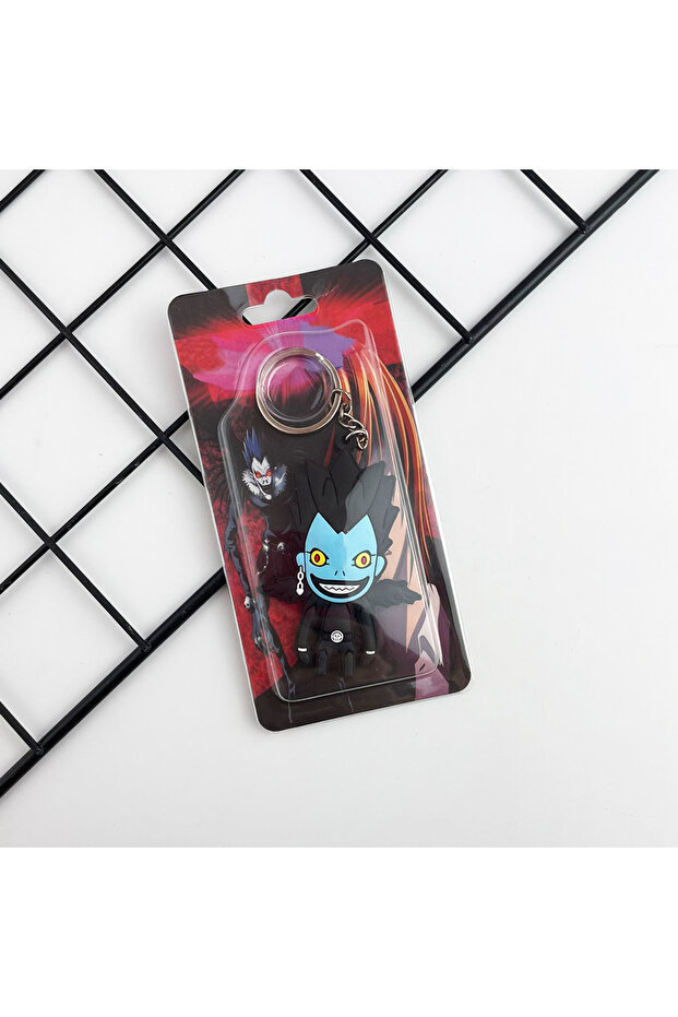 سلسلة مفاتيح من السيليكون بتصميم ديث نوت ريوك - 2