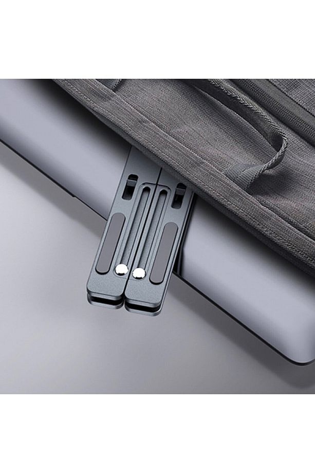 Katlanabilir Ayarlı Dizüstü Alüminyum Notebook Stand Macbook Tablet Laptop Standı - 7