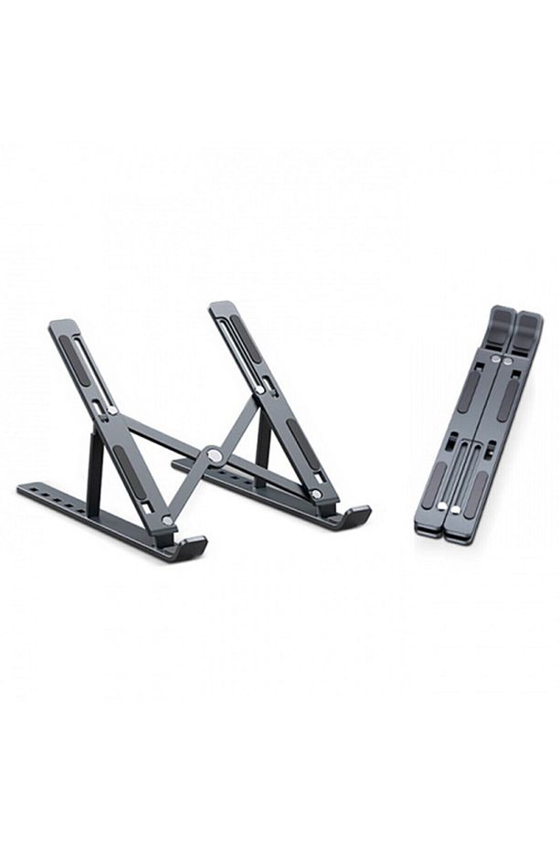 Katlanabilir Ayarlı Dizüstü Alüminyum Notebook Stand Macbook Tablet Laptop Standı - 4