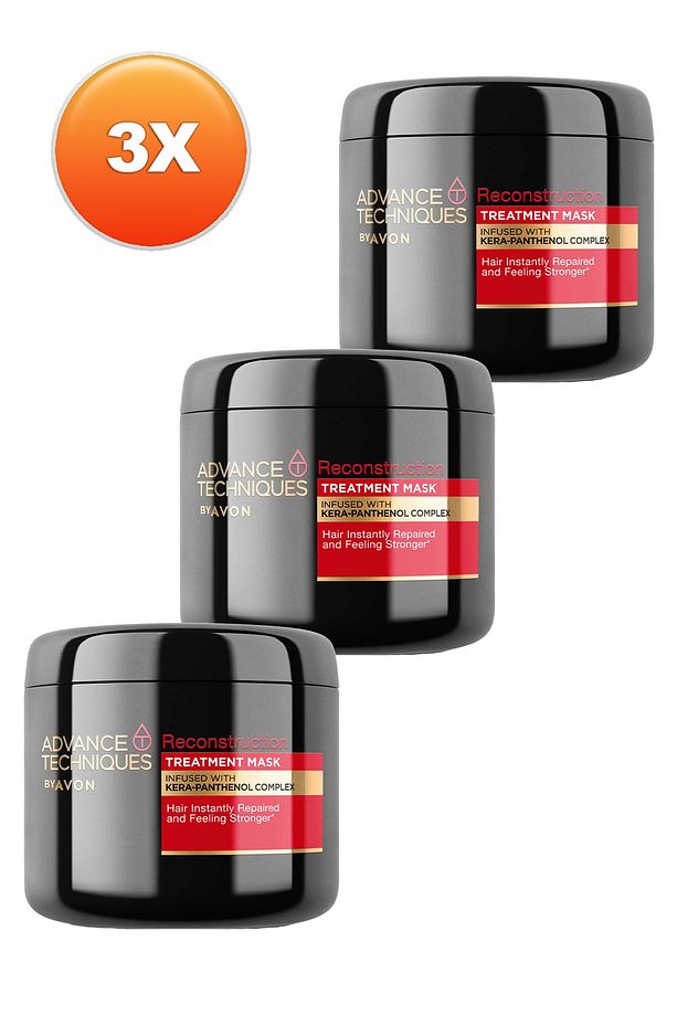 Advance Techniques Reconstruction Onarıcı Saç Maskesi 375 Ml. Üçlü Set - 2