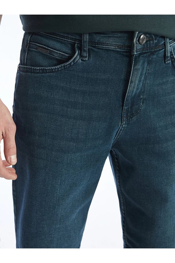 LCW Jeans Slim Fit Erkek Jean Şort - 3