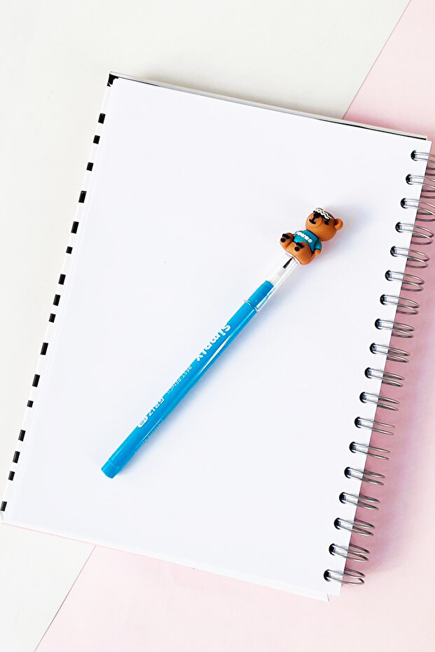 Laying Egg Pencil with Teddy Bear - 1