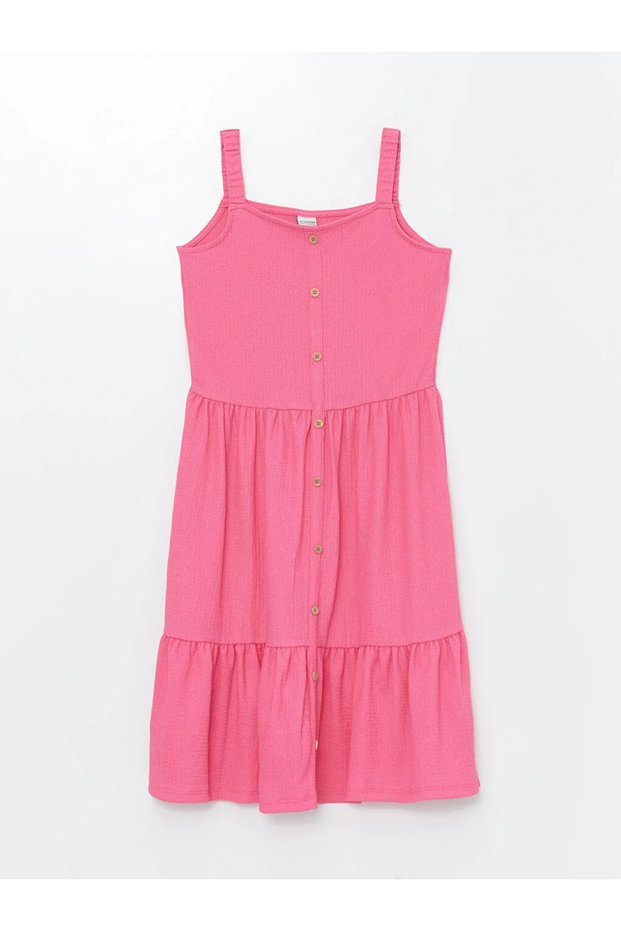 LCW Kids Square Neck Girl's Dress