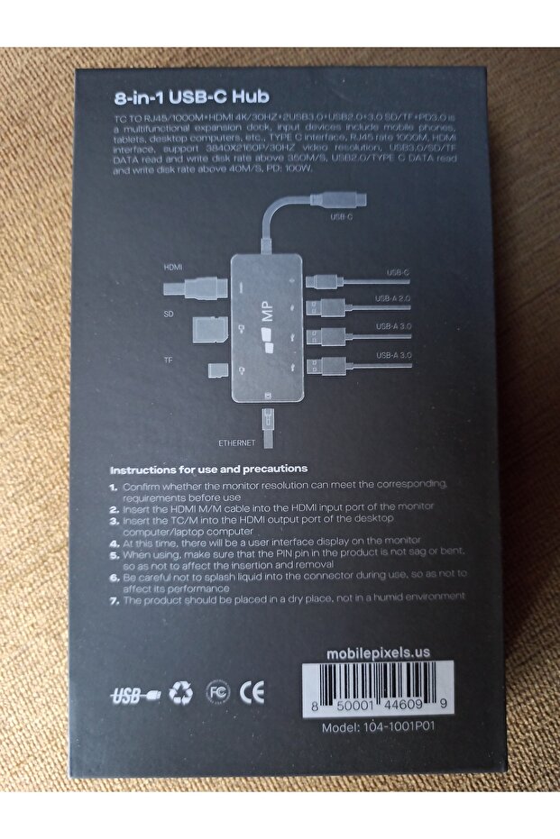 MP USB-C MULTIPORT ADAPTER - 4