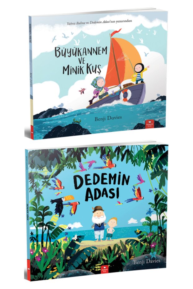 Büyükannem ve Minik Kuş - Dedemin Adası (Benji Davies) Set