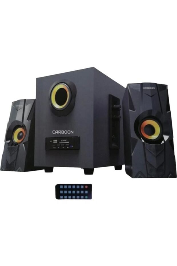 Ht-a19bt Kumandalı 2+1 Ses Sistemi Bluetooth + Wireless + Usb + Fm Radyo + Tf Kart Destekli - 1