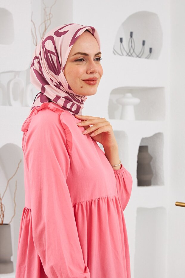 وشاح قطني رقيق بنمط الجوخ - 2