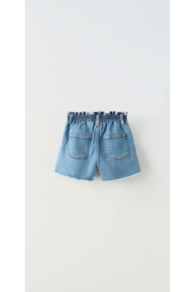 Denım Cepli Şort - 2