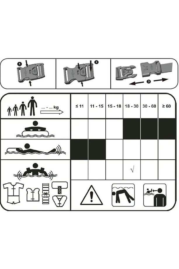 İNTEX YAKALI ŞİŞME CAN YELEĞİ 50X47 CM 3-6 YAŞ SARI  POOL SCHOOL - 3