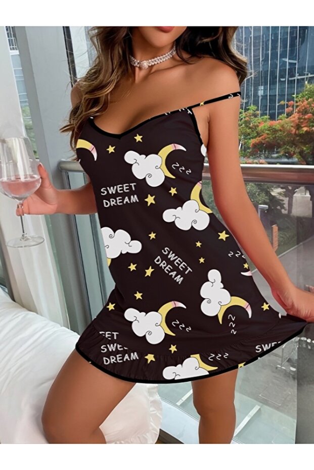 Kadın Gecelik BlackMoon2 - 2