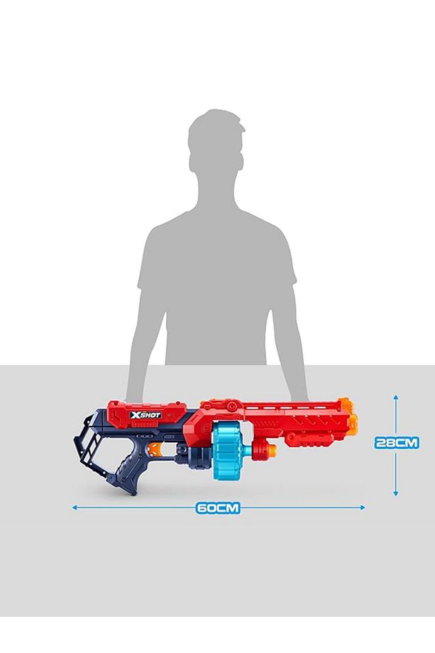 X-Shot Excel Turbo Fire Blaster  (48 Darts) - 7