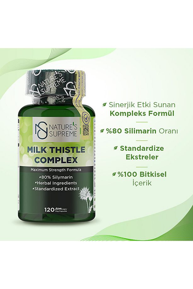 Milk Thistle Complex 120 Kapsül - 2